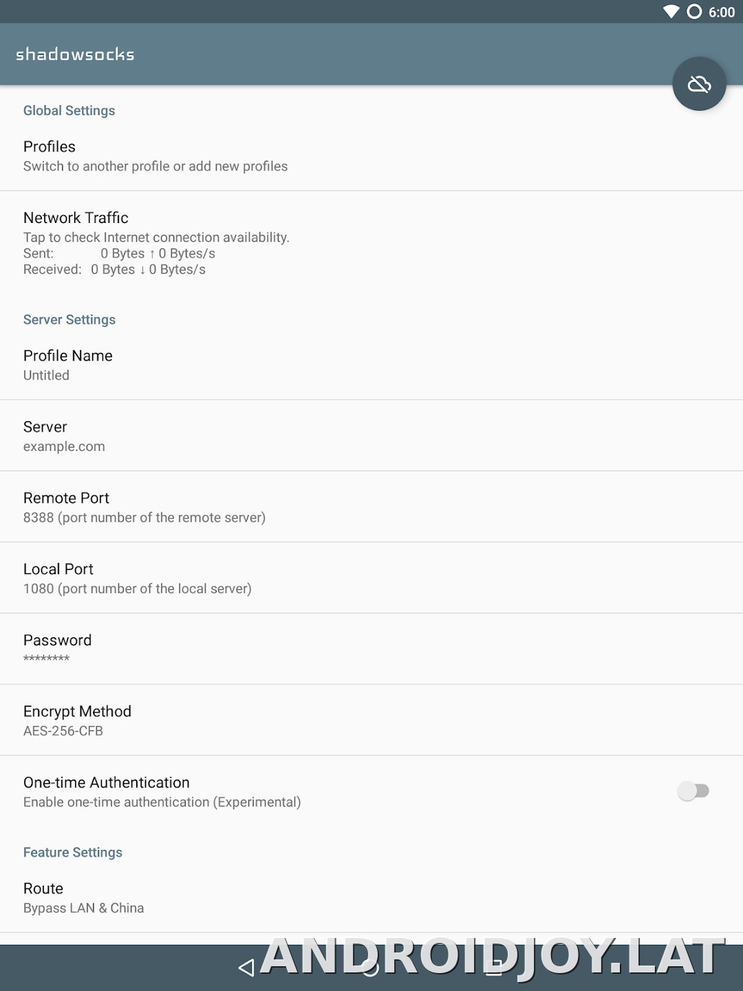 Shadowsocks скриншот 5