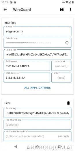 WireGuard скриншот 3
